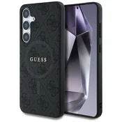 1 to 3 Guess Case Usnjen 4G Ring Za Samsung Galaxy S25 Z Za Magsafe Design