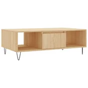 Vidaxl Klubska mizica 104x60x35 cm inženirski les