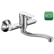 Bruckner Elegantna Stenska Pipa BARON ECO 6 l/min, Kromirana za Kopalnice in Kuhinje