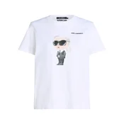 Karl Lagerfeld Majica mešane barve/bela