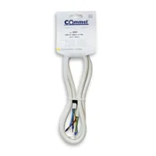 Commel Povezovalni kabel za štedilnik H05VV-F 3G2,5, 1,5 m, bel