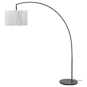 KUNGSHULT / SKAFTET Podna lampa, luk, bela/crna