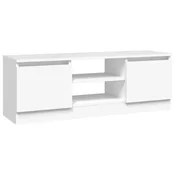 Vidaxl TV omarica z vrati bela 102x30x36 cm