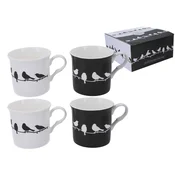 Heritage, komplet 4 skodelic 295 ml - princesa ptičica