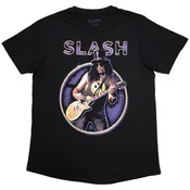 Slash Purple Circle Black L Majica