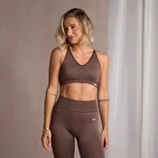 MP X Tatiana V-Neck Seamless Bra - Coffee - XS