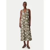 Vero Moda Poletna obleka Jennifer 10341973 Zelena Regular Fit