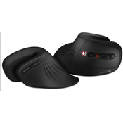 CONNECT IT CMO-2900-BK - Ergonomski bežični miš 800/1200/1600 DPI 1xAA crna