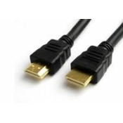 XWAVE HDMI kabl 4K 1/2m CRNI pozlaceni konektori