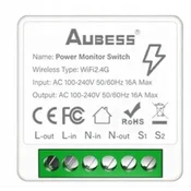 shumee Pametno stikalo Tuya Wifi Aubess 16A DIY, merilnik moči, vatmeter