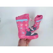 Decje roze gumene cizme Mjauko