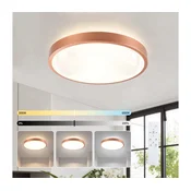 BRILAGI - LED zatemnitveno svetilo GLASS POOL DOUBLE LED/48W/230V 40 cm bakreno + daljinski upravljalnik