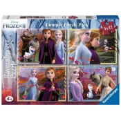 Ravensburger Puzzle Ledeno kraljestvo 2: Usoda čaka 4x42 kosov