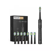 Fairywill E11 sonicna elektricna cetkica sa 8 nastavaka (crna)