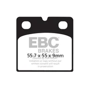 Klocki hamulcowe EBC FA018HH wzmacniane (kpl. na 1 tarcze)