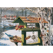 Cobble Hill Puzzle Banket na dvorišču 1000 kosov