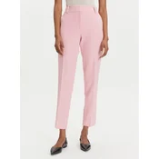 HUGO Hlače iz tkanine Hedima-1 50544742 Roza Slim Fit