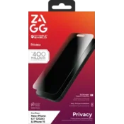 Zagg ZAGG INVISIBLESHIELD GLASS ELITE PRIVACY GLASS ZA IPHONE 15 16, (5000065564)
