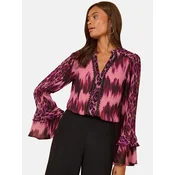 love & roses Bluza roza/magenta/temno roza