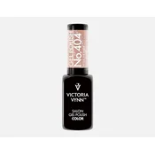 shumee Victoria Vynn gel lak za nohte v barvi 404 Beige Me Baby hibridni lak za nohte 8 ml