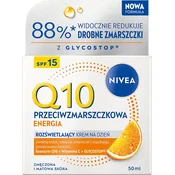 100692 NIVEA Q10 plus C Rejuvenated + Full of Energy dnevna krema proti gubam SPF 15 50 ml
