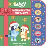 Bluey - Weihnachten mit Bluey - Soundbuch mit Fühlleiste und 6 Geräuschen für Kinder ab 3 Jahren