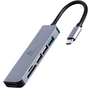 NEW USB Hub GEMBIRD A-CM-COMBO6-02