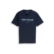 Tom Tailor Muška majica 1050136, Okrugli izrez, Teget