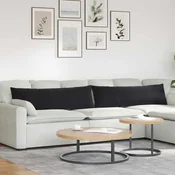 Jastucici za sofu 2 pcs Crna 145 x 40 cm Kordura tekstil