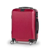 SCANDINAVIA TRAVEL Carbon Series 40L 20089, rdeča potovalni kovček