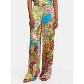 Liu Jo Hlače iz tkanine WA6484 T473A Pisana Relaxed Fit