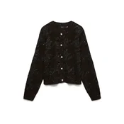 VERO MODA Pletena jopa VMNEW ZUZU rjava