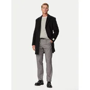 Calvin Klein Volneni plašč LV04LH444G Črna Regular Fit