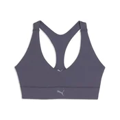 PUMA Shapeluxe Bra Mid Sports Bra Women, Sport, Inky Depths, L