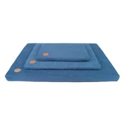 Lauren Design Vzmetnica DEMI, temno modra, prešita, 100 cm x 80 cm x 5 cm