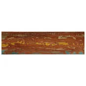 Ploca za stol 110x30x3,8 cm pravokutna masivno obnovljeno drvo