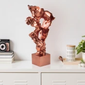 Aberto Design Dekorativna figura Yak-044, 30x62x25 cm