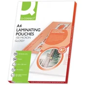 Laminacijska folija Q-Connect 216x303 A4 100mic