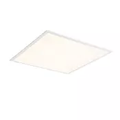 Vgradna LED plošča bela kvadratna vklj. LED 3000K - 6500K z DIP stikalom - Seagal
