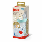 NUK steklenička nature sense steklena 240 ml