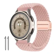 Pašček za Maxcom FW58 Vanad Pro pletena zapestnica 20 mm močna roza