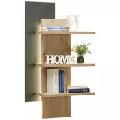 ZIDNI PANEL antracit, boja hrasta , plocasti materijal