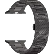 Infostyle Pašček za uro W052 Apple Watch 42/44/45/49 mm, črna Črna