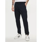 s.Oliver Hlače iz tkanine 2136168 Mornarsko modra Regular Fit