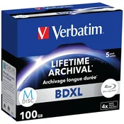 Verbatim VERBATIM BD XL M DISK ZA SHRANJEVANJE POSNETKOV V RAČUNALNIKU