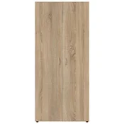BOXXX omara s klasičnimi vrati (širina/višina/globina: 81/176/50,8cm), barve hrasta