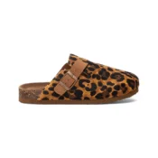 Xti za ženske. 14287106-LEOPARDO Dnevni čevlji 142871 rjavi (40), Usnje, Rjava, Ravna stran, Priložnostno, Živalski tisk