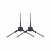 Xiaomi Mi Robot Vacuum Mop Pro (P), 2S, Viomi V2 Pro, V3, SE - Stranska krtača (črna) - 2 kosa