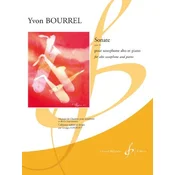 BOURREL:SONATE OP.18 FOR ALTO SAXOPHONE AND PIANO