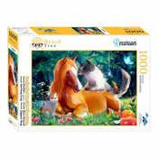 Brain Tree Puzzle Živalsko srečanje 1000 kosov